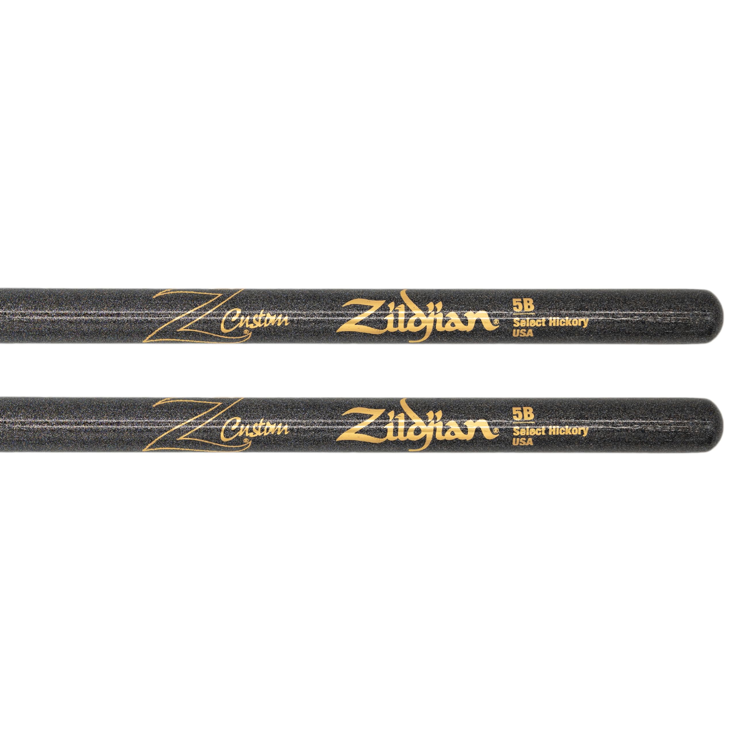 Zildjian Z Custom Limited Edition - 5B Black Chroma Drumsticks (Z5BCB-ZC) - Image 2