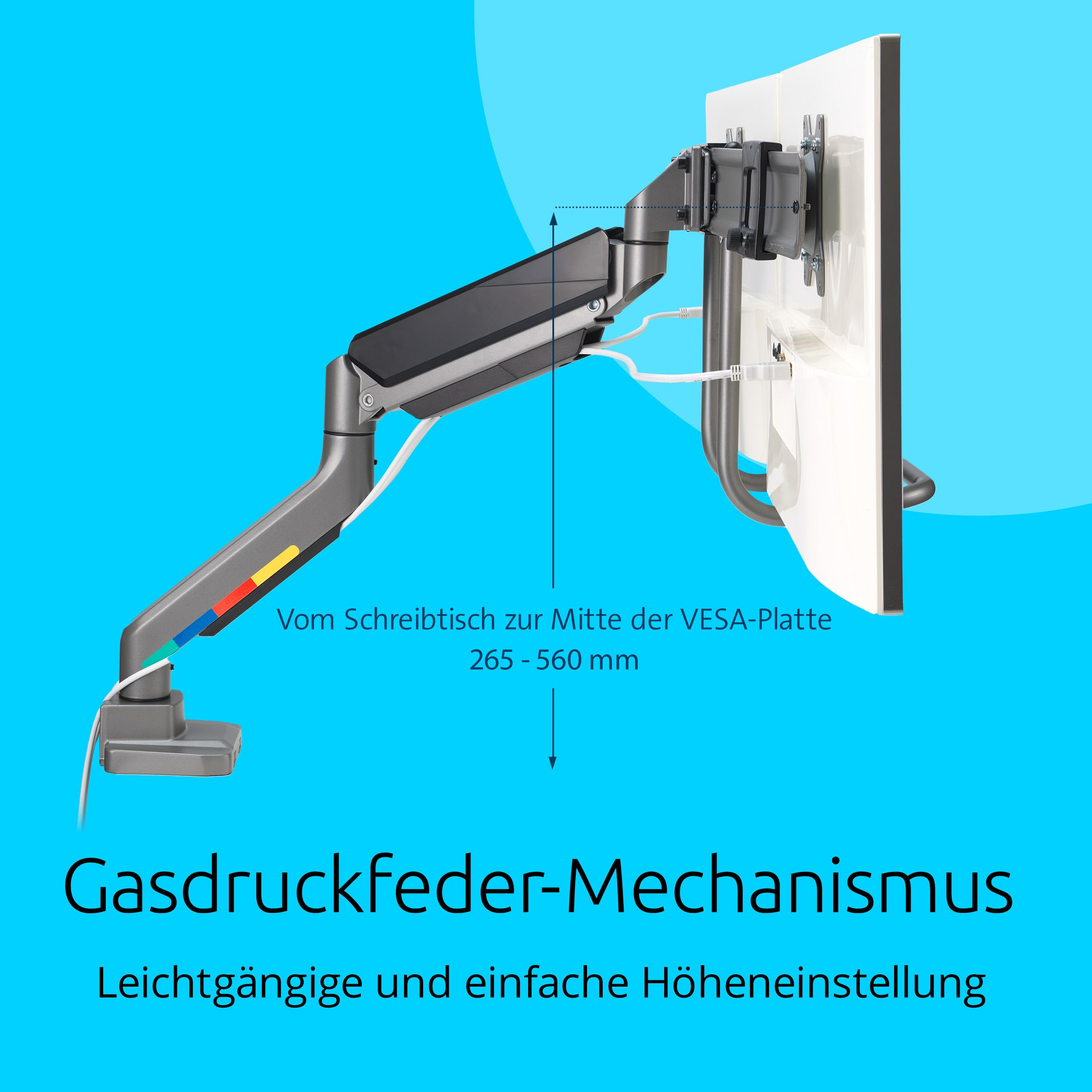 Kensington SmartFit Dual Monitor Arm – Bild 5