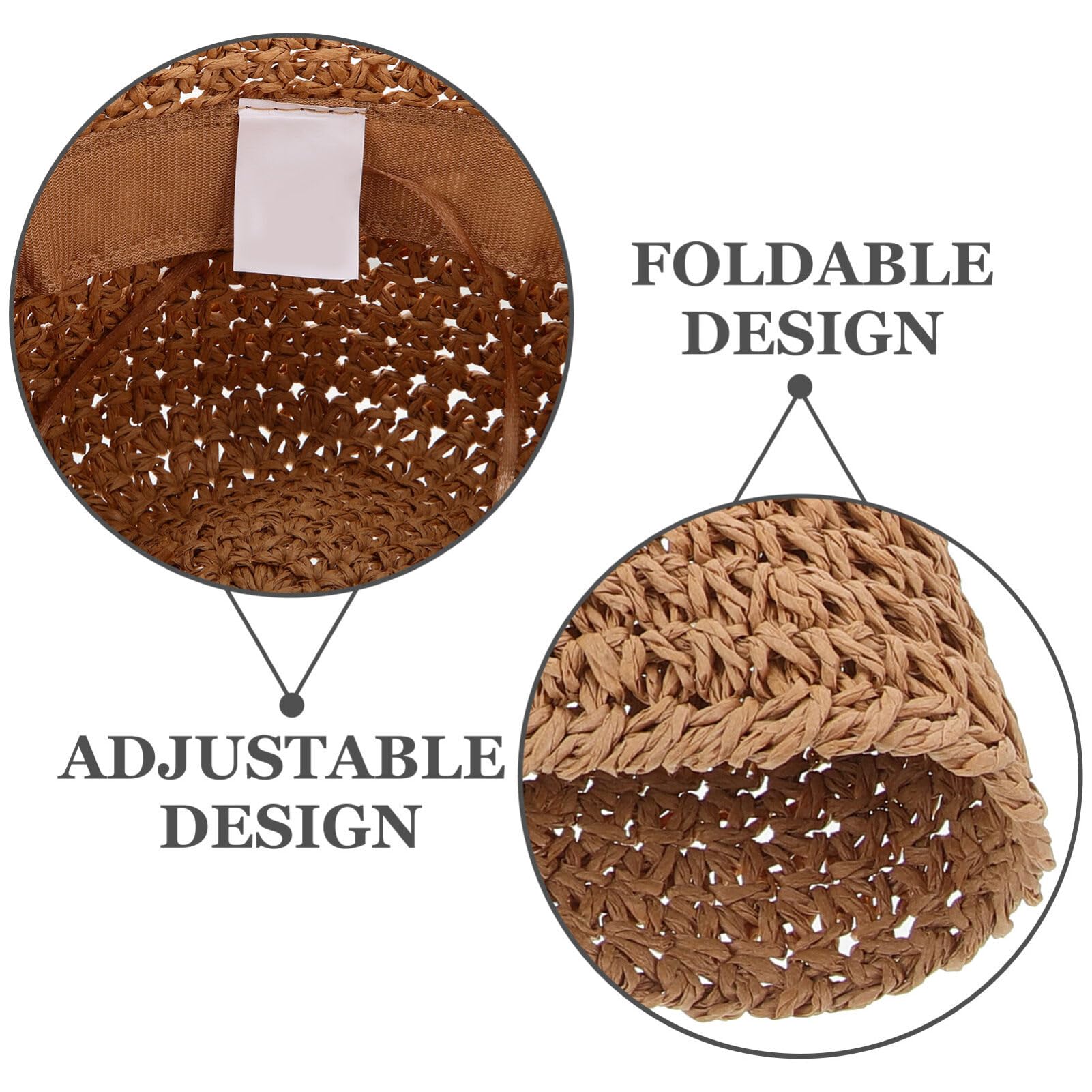Sombrero de paja para sombra, sombreros de verano para mujer, sombreros de pescador para mujer, sombrero para hombre, sombrero para hombre, sombrero de paja para playa, sombrero de verano