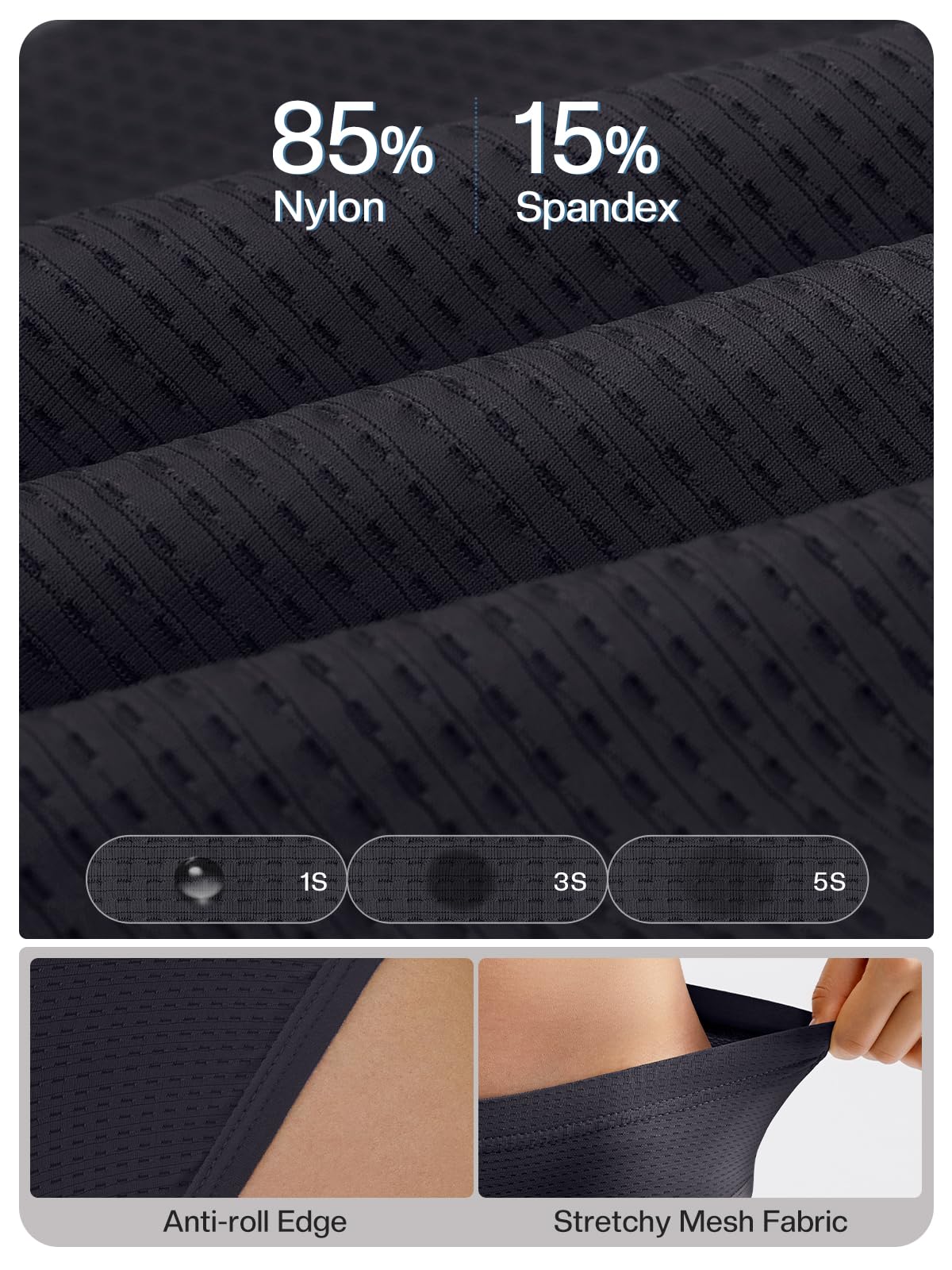 Pantaloncini da Ciclismo Imbottiti Donna Intimi da Ciclismo Traspiranti Tri Angula r Slip 5004