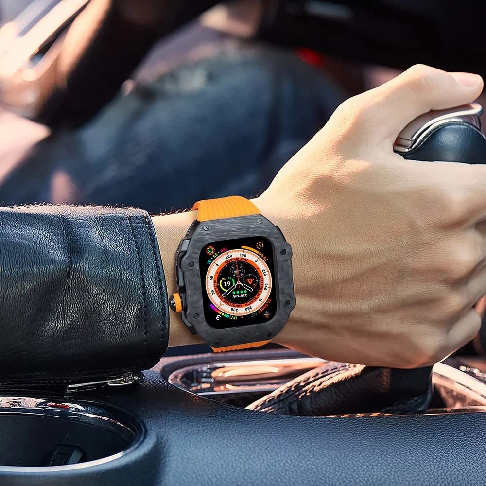 Amazon.co.jp: jeraland Apple Watch Ultra 49mm用レトロ