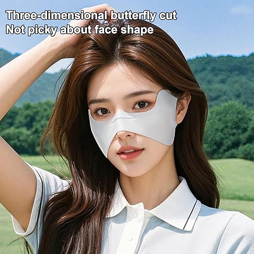 Miniatura 3 de Parches solares para la cara Parches para ojos de golf Protector facial portátil para la nariz, correr, senderismo, ciclismo, pesca, viajes,