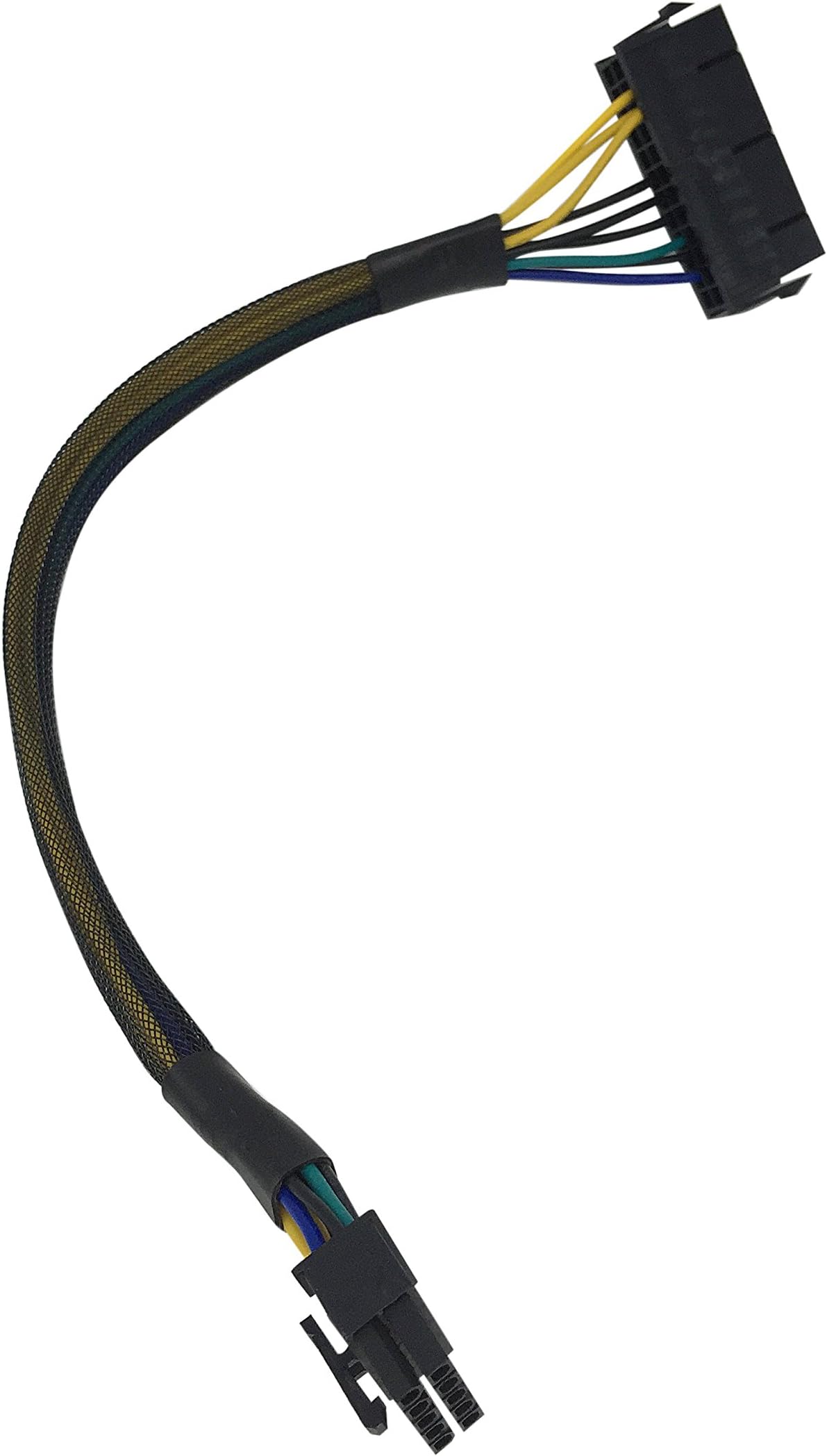 Eyeboot 24 Pin to 10 Pin Power Supply ATX PSU Adapter Cable for Computer PC Motherboard