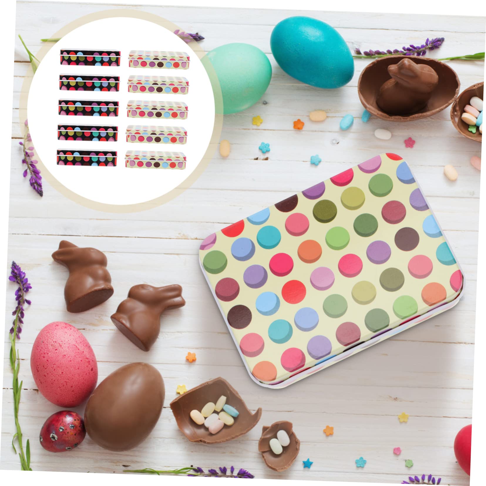 MUCKLILY Weihnachtsdose Weißblech - Große Keksdose Für Süßigkeiten Und Plätzchen