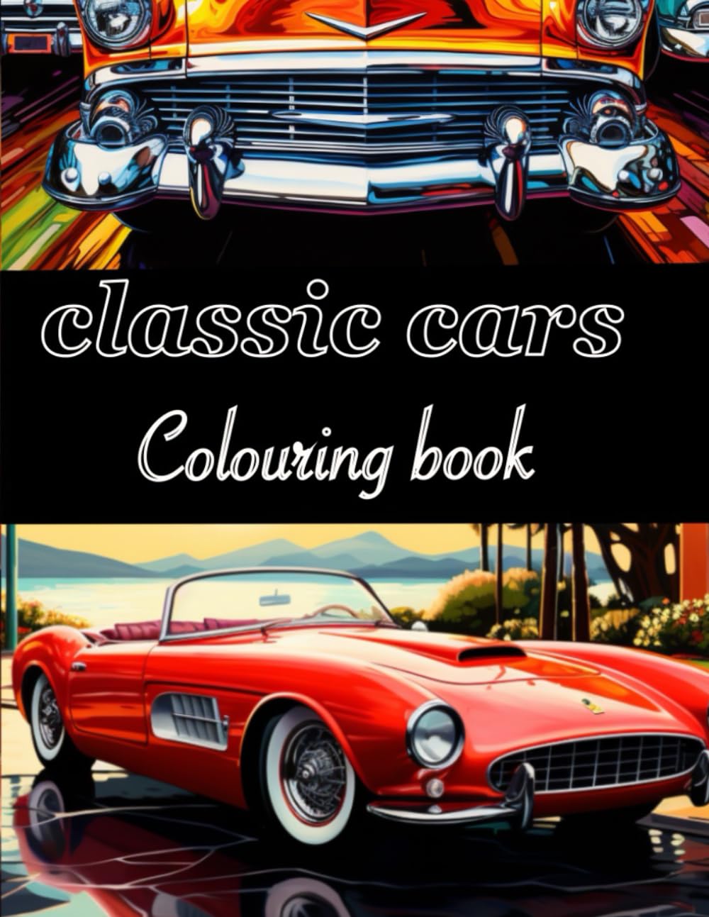 Classic cars: Colouring book (Classic cars colouring books)
