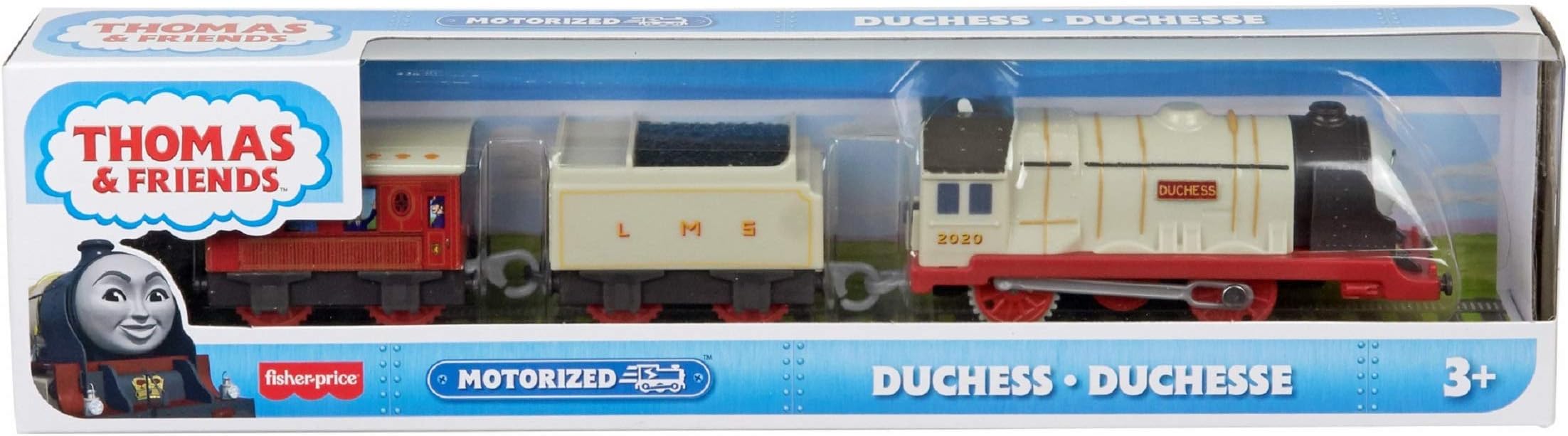 Thomas & Friends Duchess Battery Powered Motorized Toy Train Engine for Preschool Kids Ages 3 Years and up