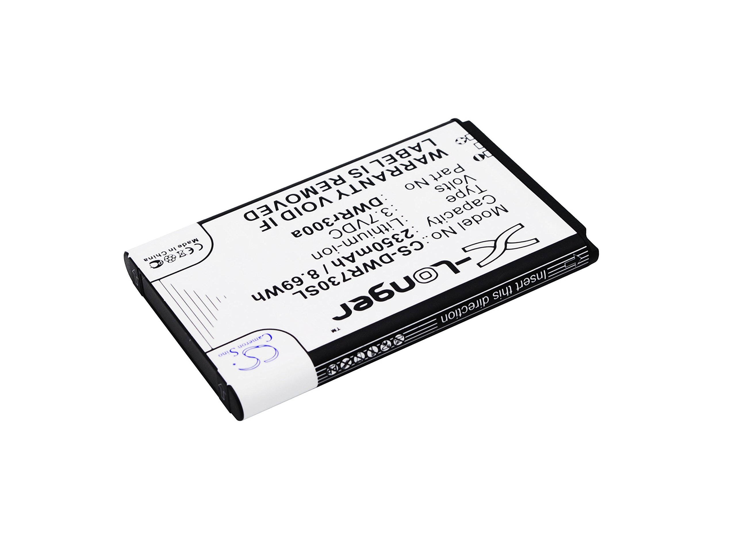 SHINEAR 2350mAh Battery Replacement for D-Link DWR-932C A1 DWR-730 DWR-932 C1 DWR-720 DWR-730 B2 DWR-730 B1 DWR-830 A1 DWR-720 B1 DWRr600b 6BT-R600B-2902 6BT-R300A-291 DWRr300a (3.7V)