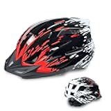 Adult Bike Helmet Men and Women Bicycle Helmet Removable Visor Adjustable Cycling Helmet Suggested Fit 56 to 62cm for Mountain & Road with CPSC Safety-Certified
