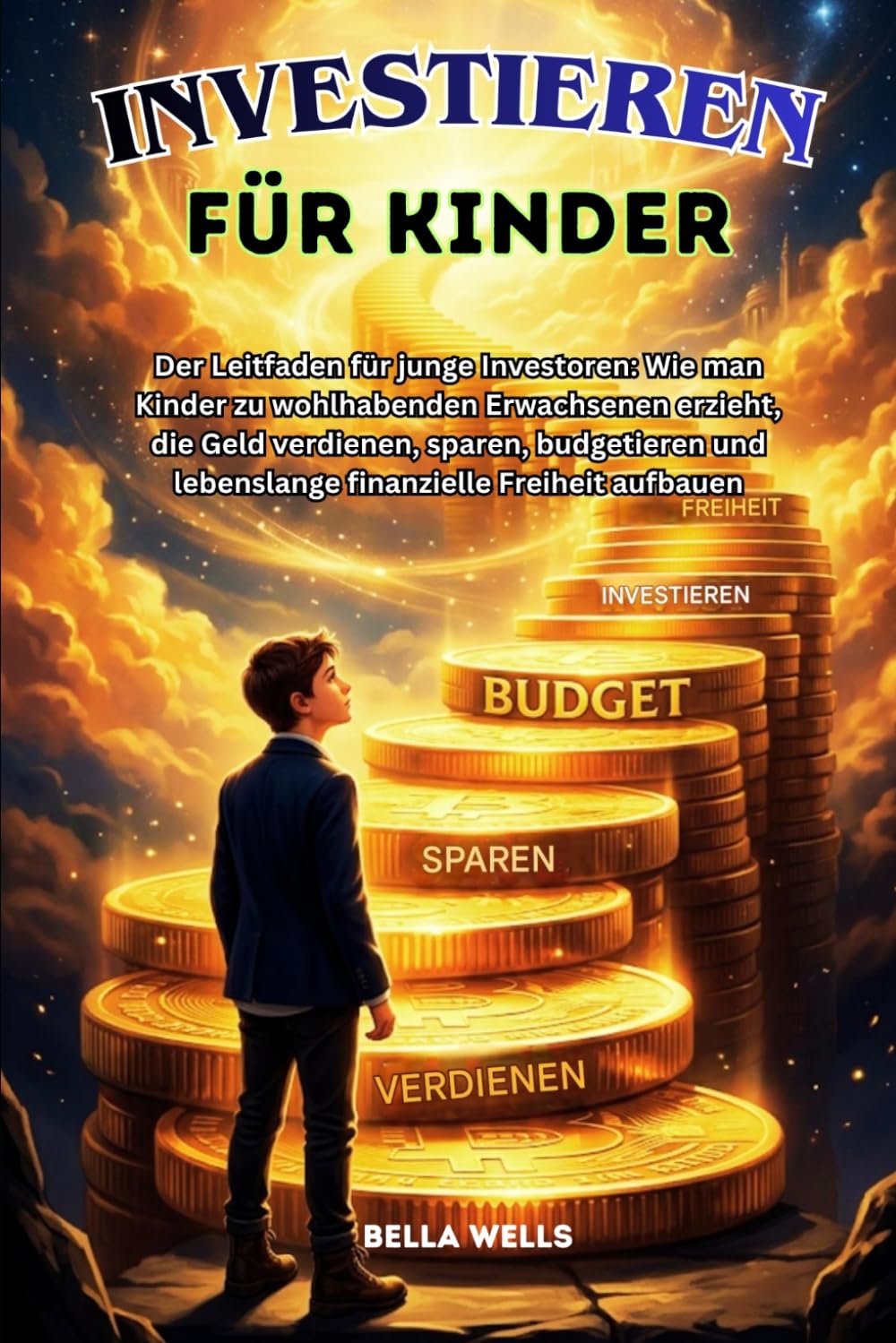 INVESTIEREN FÜR KINDER: Der Leitfaden für junge Investoren: Wie man Kinder zu wohlhabenden Erwachsenen erzieht, die Geld verdienen, sparen, budgetieren und lebenslange finanzielle Freiheit aufbauen