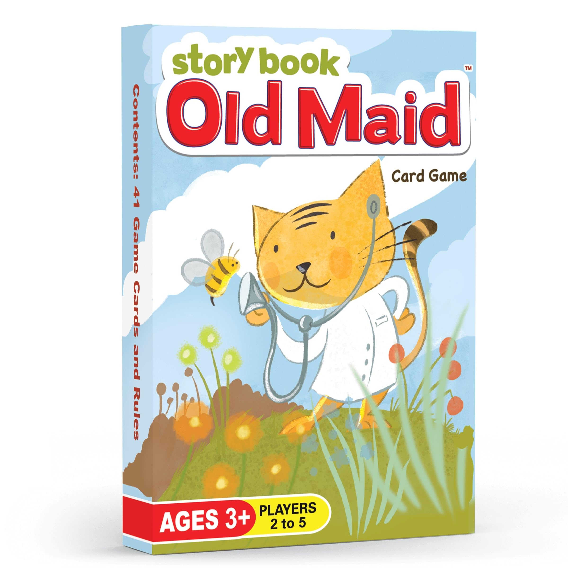 Arizona GameCo Story Book Old Maid, a Family Card Game for Kids Age 3 and Up - No Reading Required to Play - a Super Cute Classic for Families, Classroom, Stocking Stuffer or Gift Idea