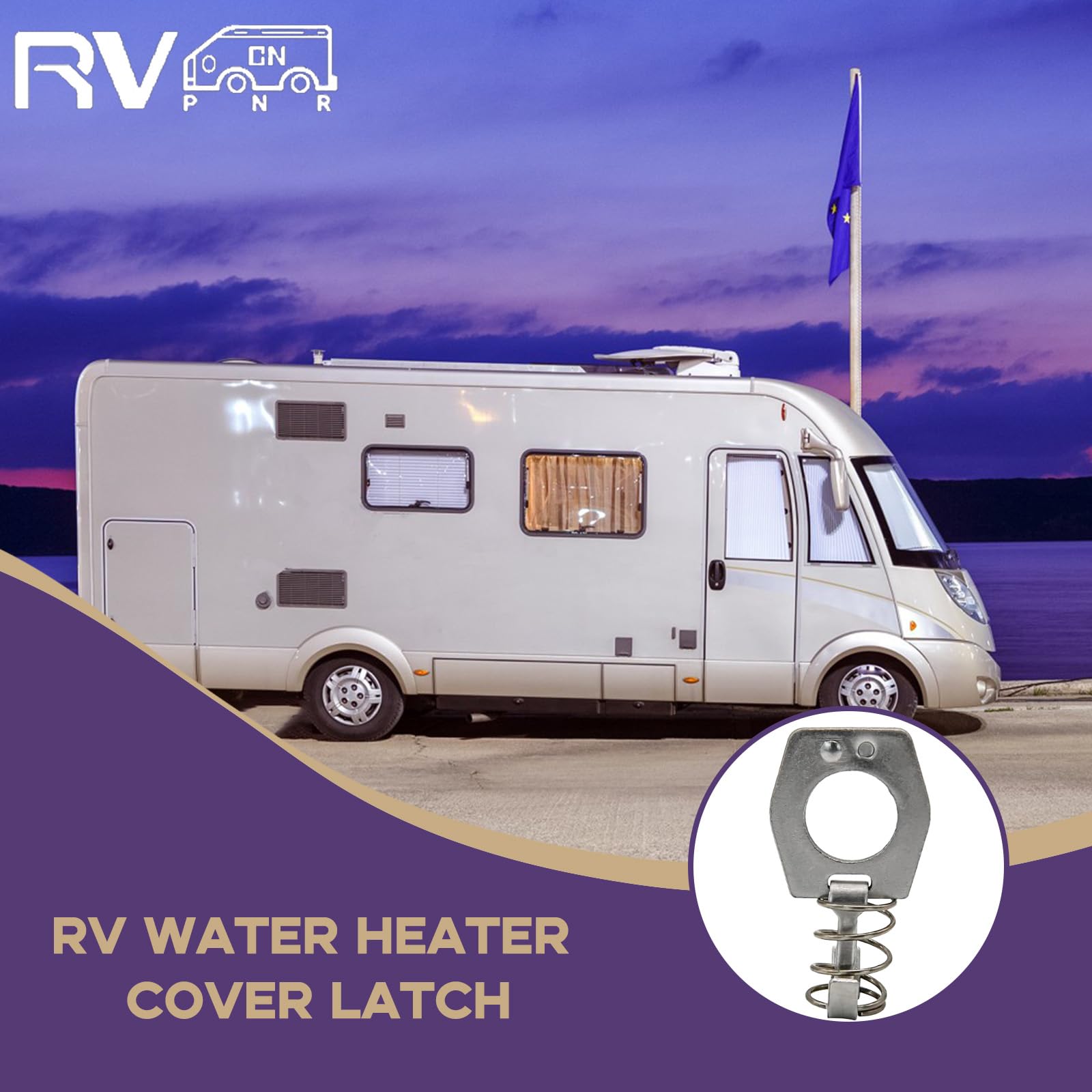 RVPNR 12 Pieces Water Heater Cam Lock, Metal Water