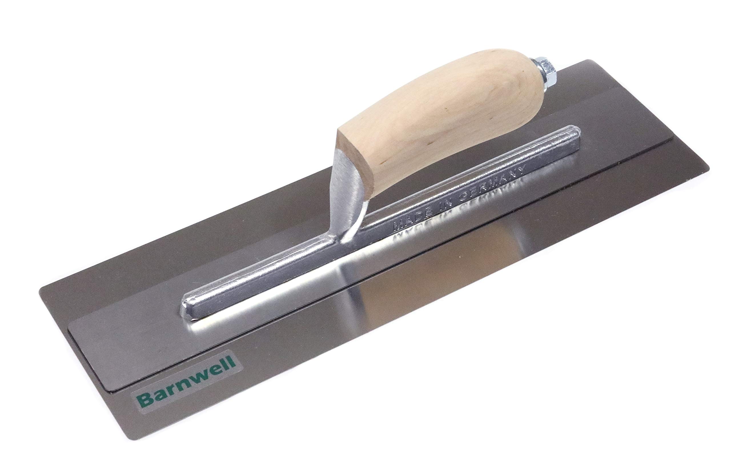 Barnwell Beige,Silver Plasterflex Plastering Flexible Stainless Steel Finishing Trowel With Wooden Handle (12" - 18") (14")