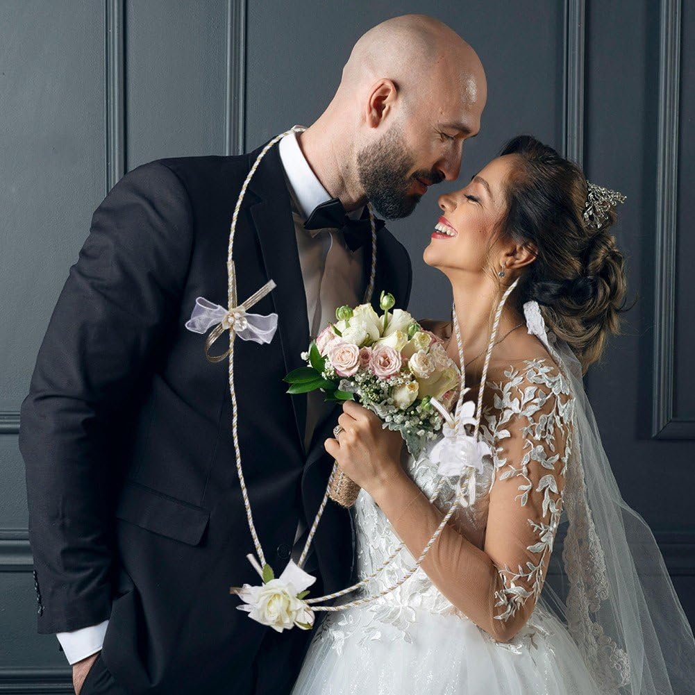 Cuerda para Lazo De Boda, Cordón para Matrimonio, Lazo para Boda Católica, Lazo De Boda para Ceremonia Católica