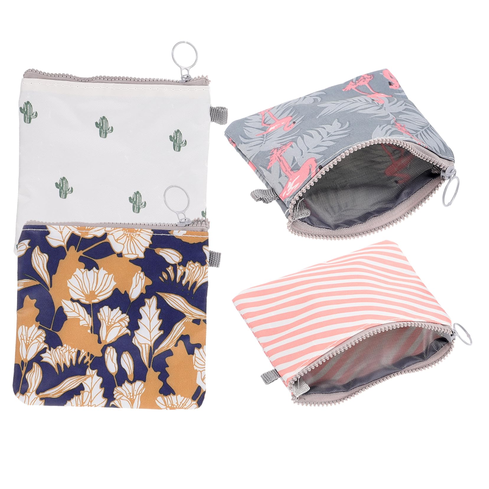 10 Juegos De Compresas Menstruales Bolsa Para Servilletas Estuche Para Desechar Compresas Organizador De Moda Para Compresas De Lactancia 4 Unidades X 10