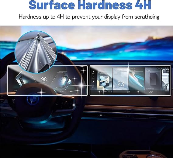 GPS Screen Protector Navigation Film For BMW For IX For I4 For I7 For X7 2023+ Screen Protector Touch HD Clear 14.9 In Navigation Screen Protector