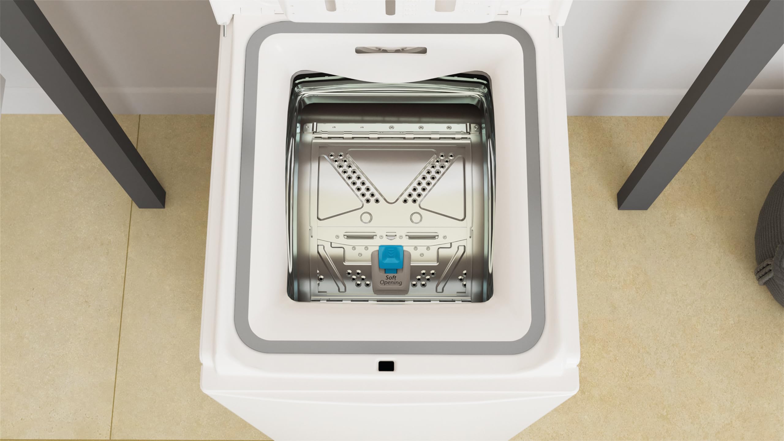 Lavadora Whirlpool Corporation TDLR7220SS SP/N 1200 rpm Blanco 7 kg