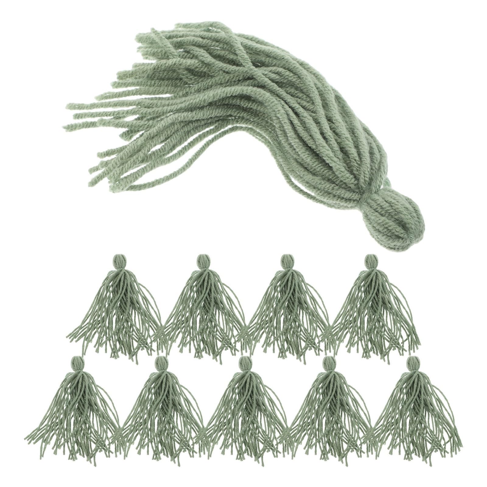 Kpeaoy Fish Spawning Mops 10Pcs Fish Shrimp Breeding Spawning Mop Natural Environment Aquarium Supplies Egg Accessories for Aquatic Tank Decoratio