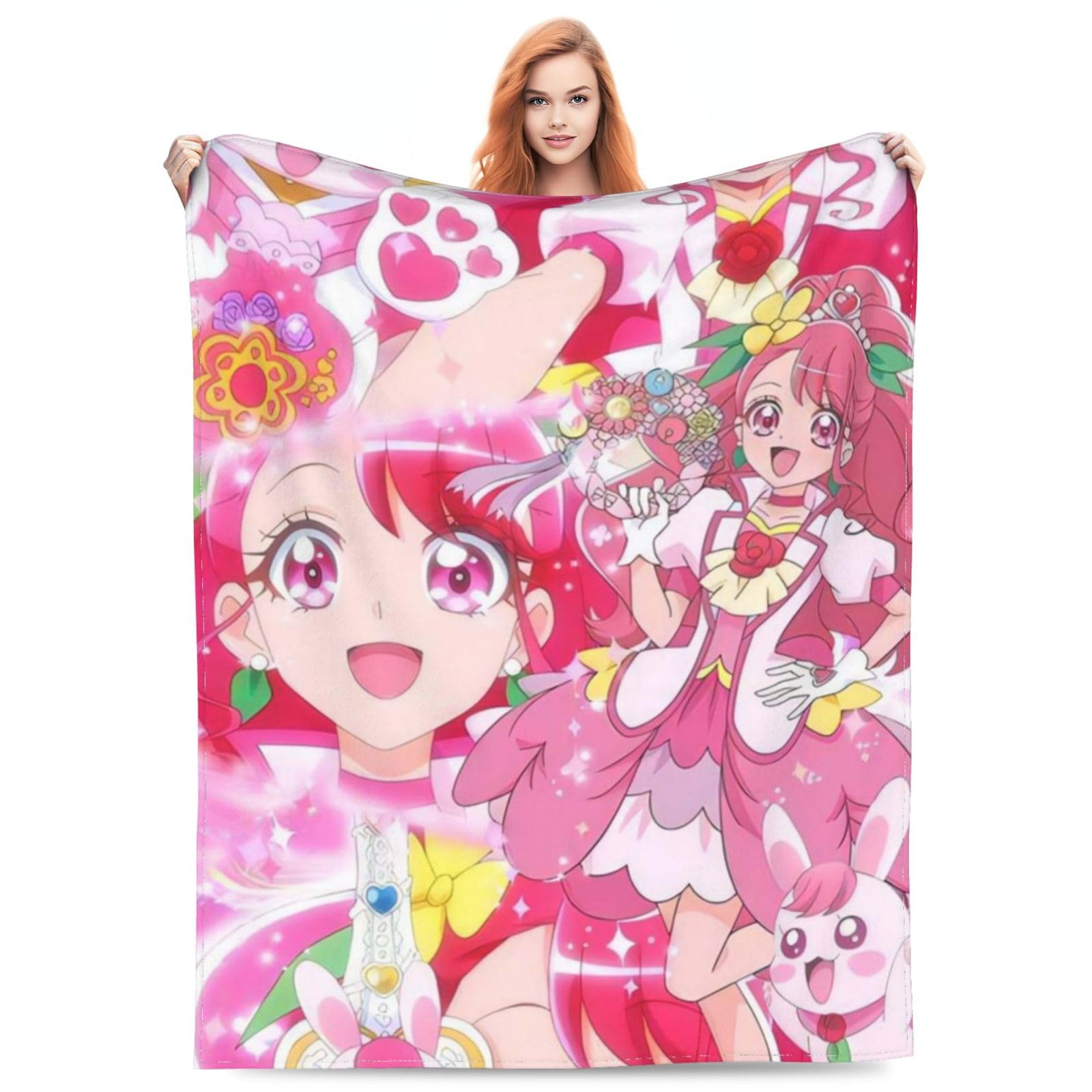 Amazon｜写真 プリキュア (5) ブランケット 昼寝ブランケット