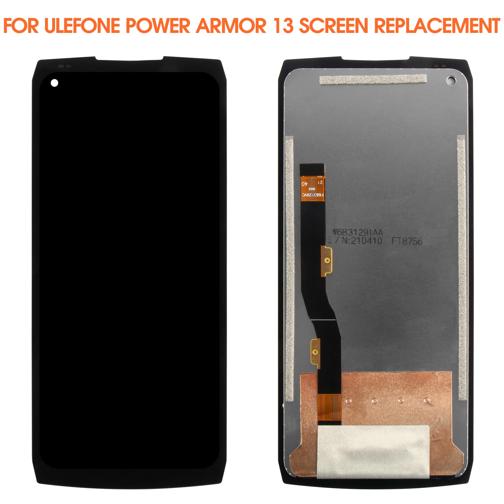 Per Ulefone Power Armor 13 / 6.81 FHD + Display LCD + Touch Screen  509