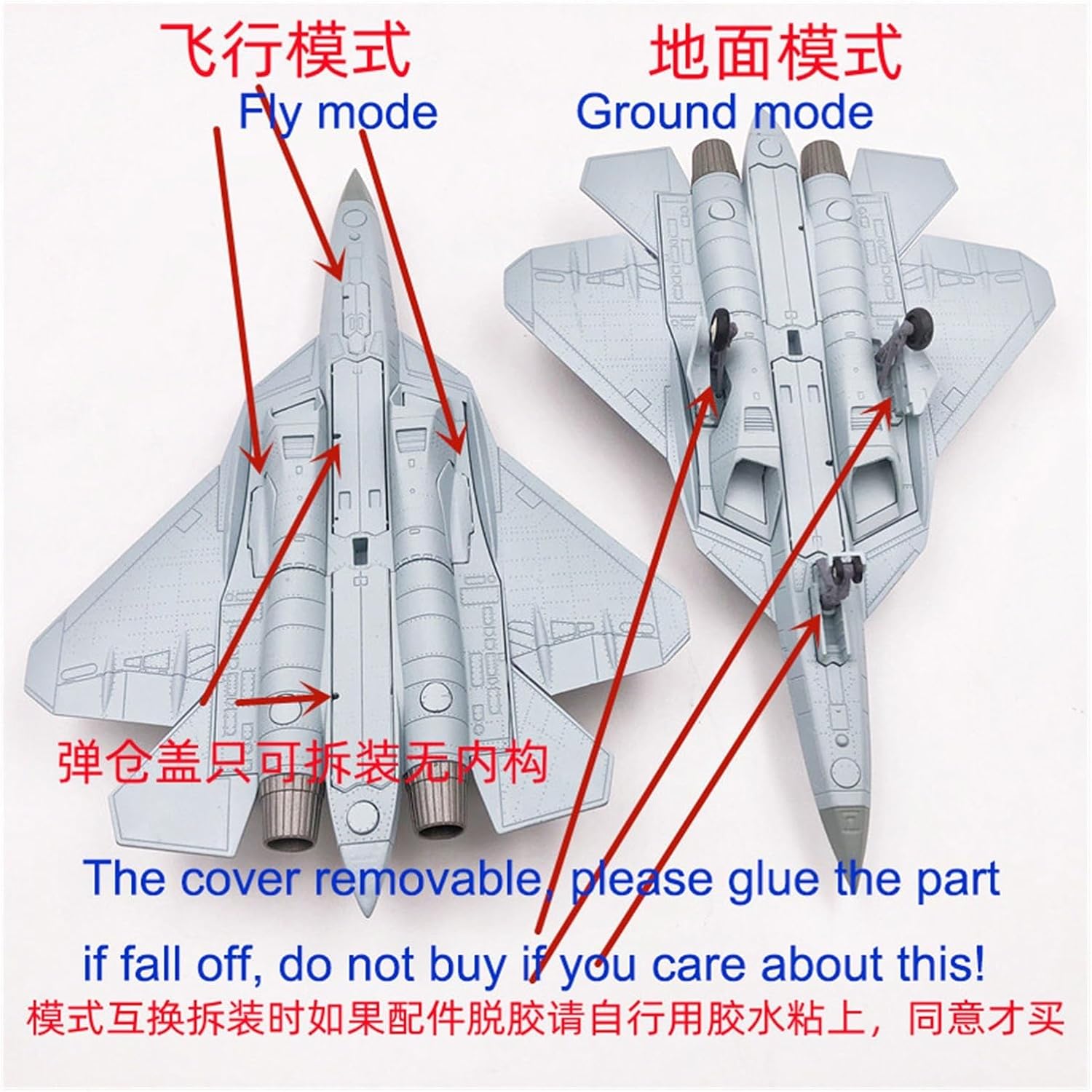 Die Cast Plane 1:100 for SU57 Fighter Metal Die Cast Simulation Alloy Passenger Aircraft Model Desktop Decoration Gift Finished Metal Airplane