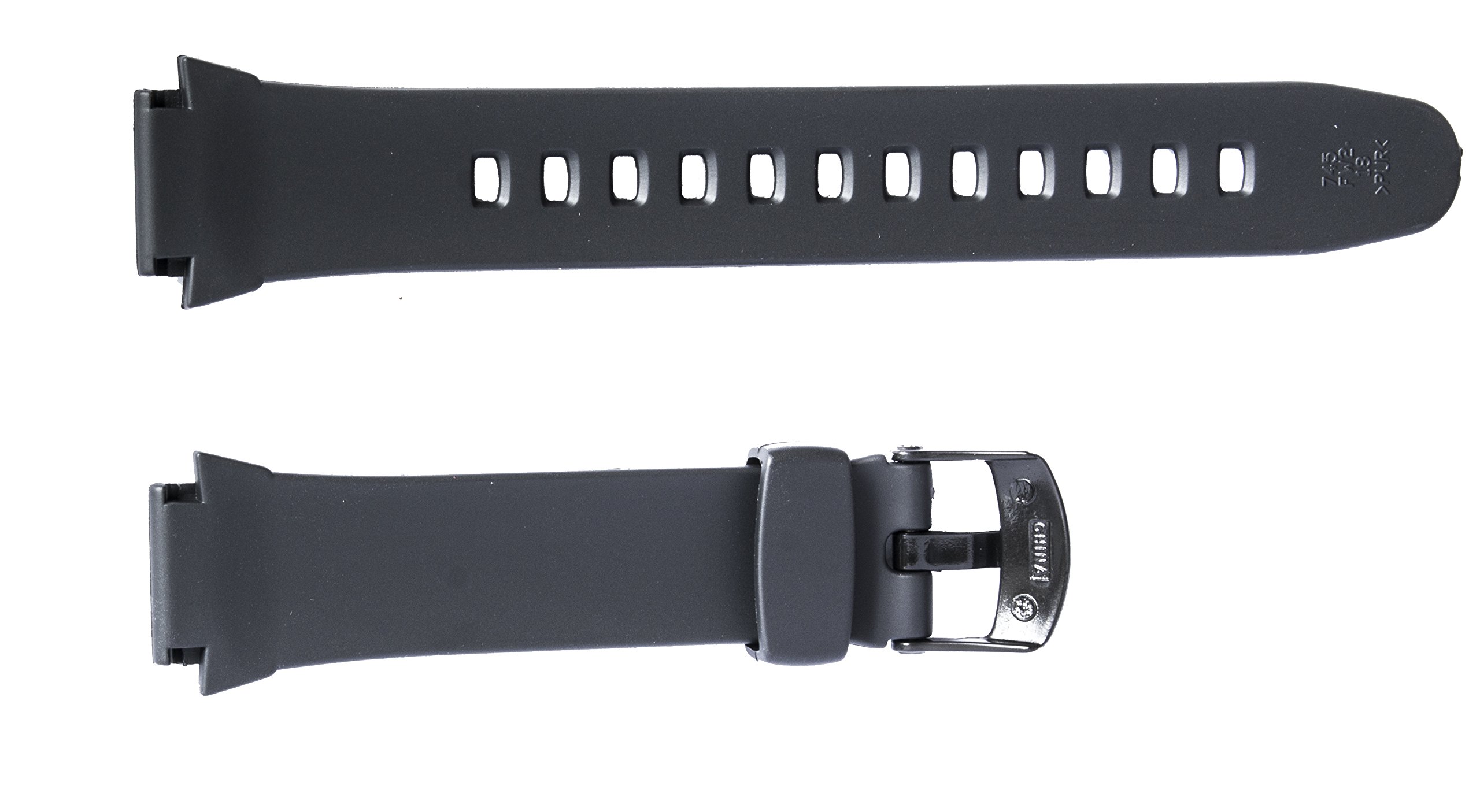 Bracelet Casio W-756-1AV en résine noire haute résistance - 3