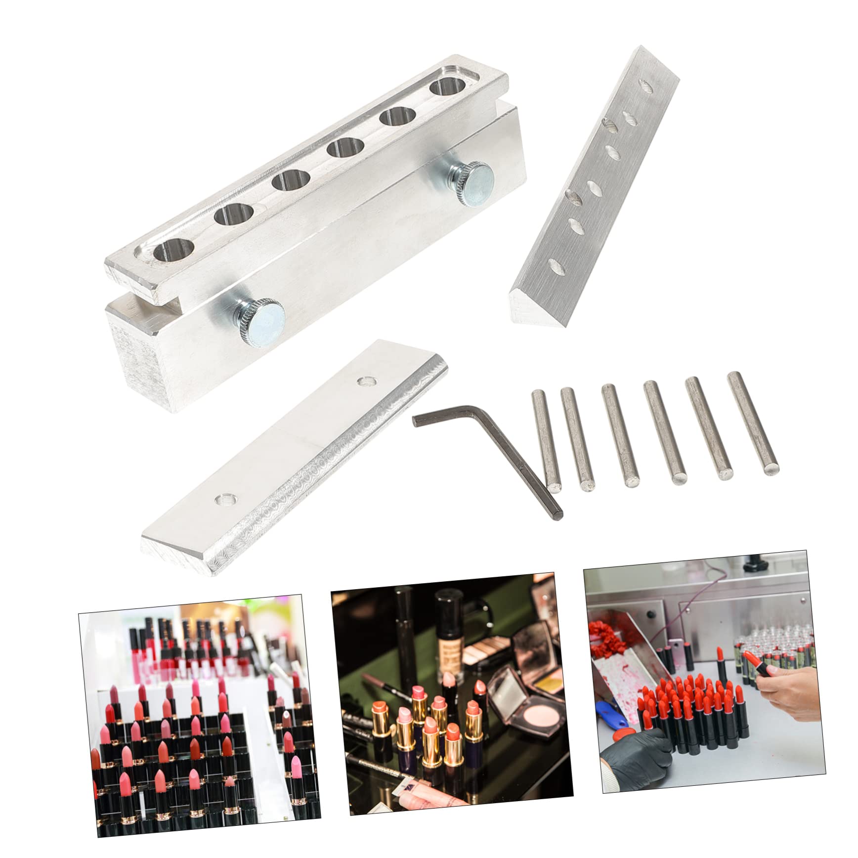 VALICLUD 1 Satz Lippenstiftform für Diy Lippenbalsam Hochwertige Langlebig Tragbar Einfach zu Reinigen für Kosmetikprojekte und Lippenpflege Zuhause