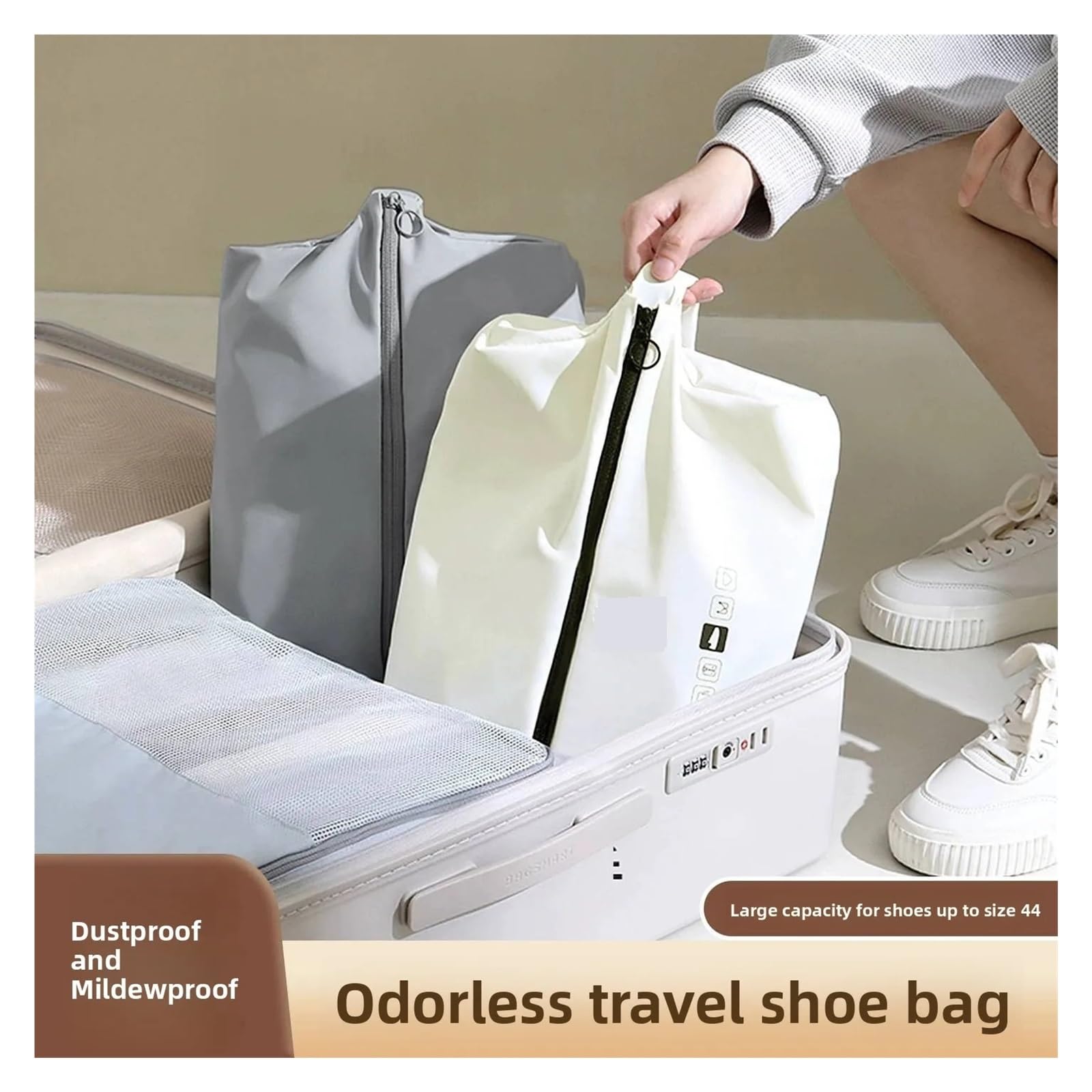 Bolsa para Zapatos Bolsa de Zapatos Viaje portátil Almacenamiento a Prueba Polvo