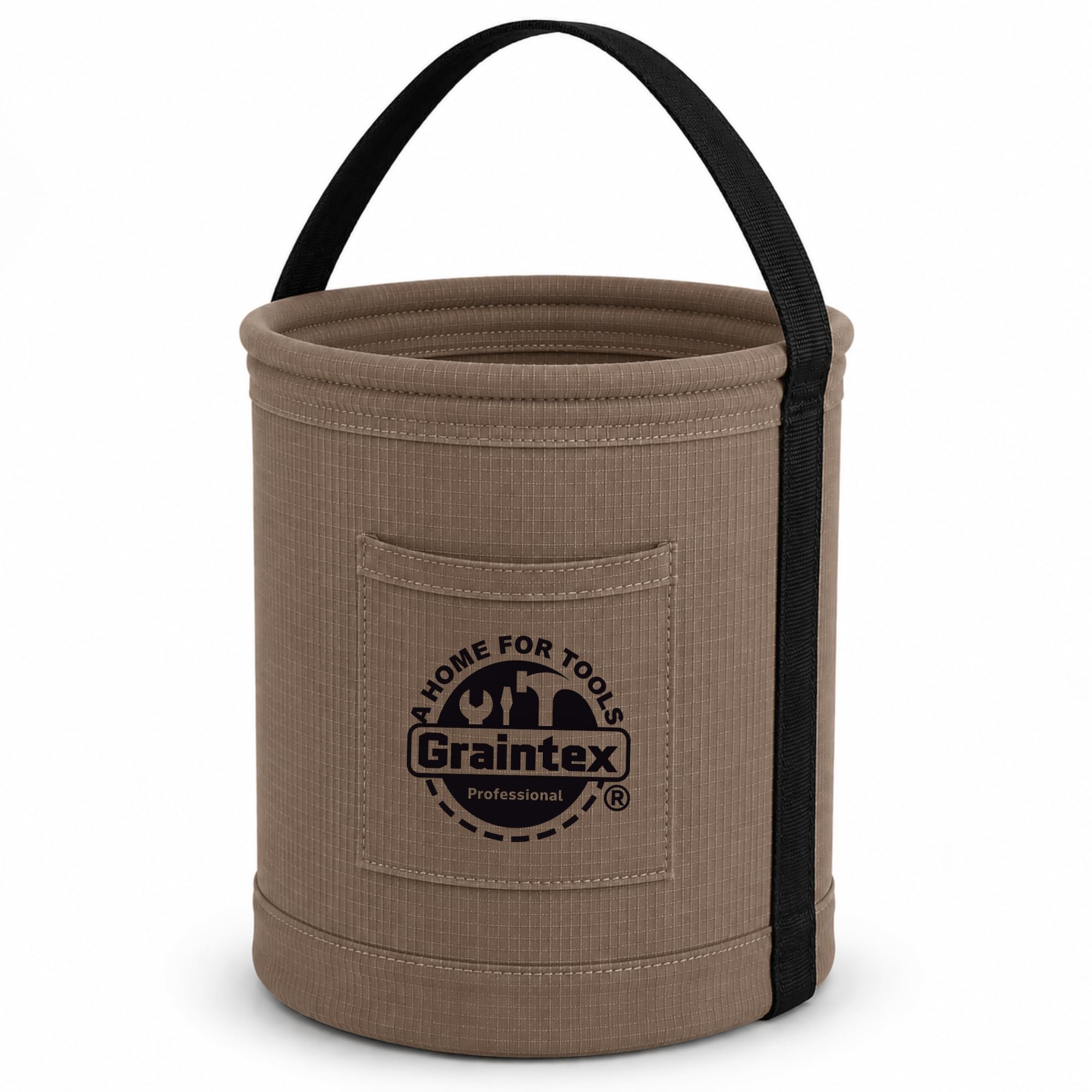 Graintex Canvas Bucket - Durable Tool Organizer -1 Graintex Canvas Bucket - Durable Tool Organizer -1