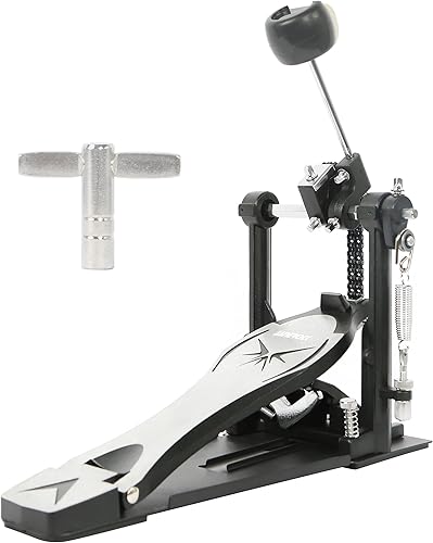 Miniatura 7 de Almohadilla de práctica de bombo Janerock con batidor de tambor (no incluido)