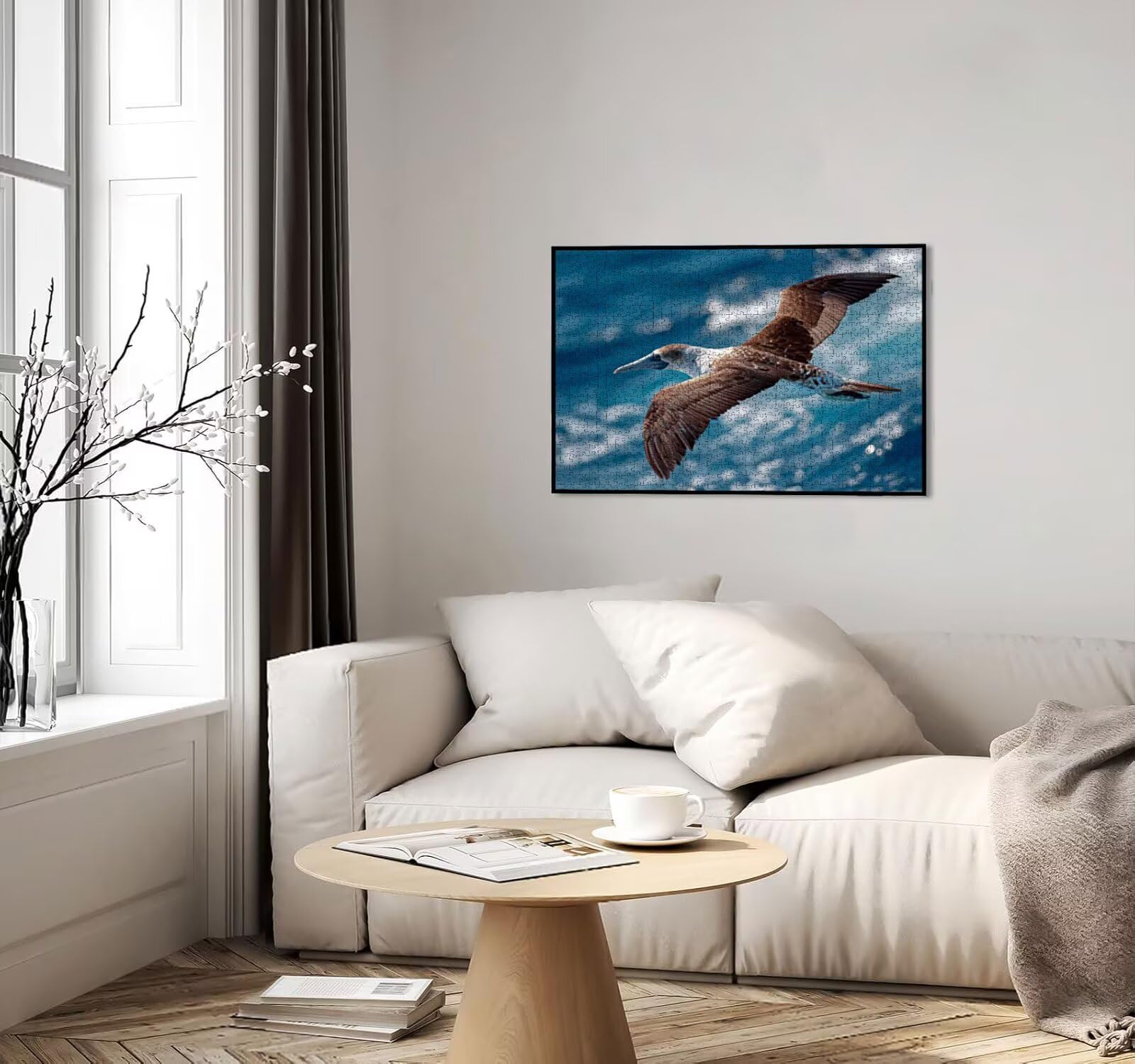 Puzzle dla dorosłych, 5000 elementów, mewe, brązowe, puzzle, wyzwania rodzinne, do samodzielnego wykonania, puzzle, gry zręcznościowe, prezent dla przyjaciół, R2KH-259