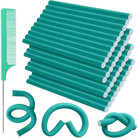 Amazon.com : 40PCS Flexible Curling Rods, 0.47“x9.45