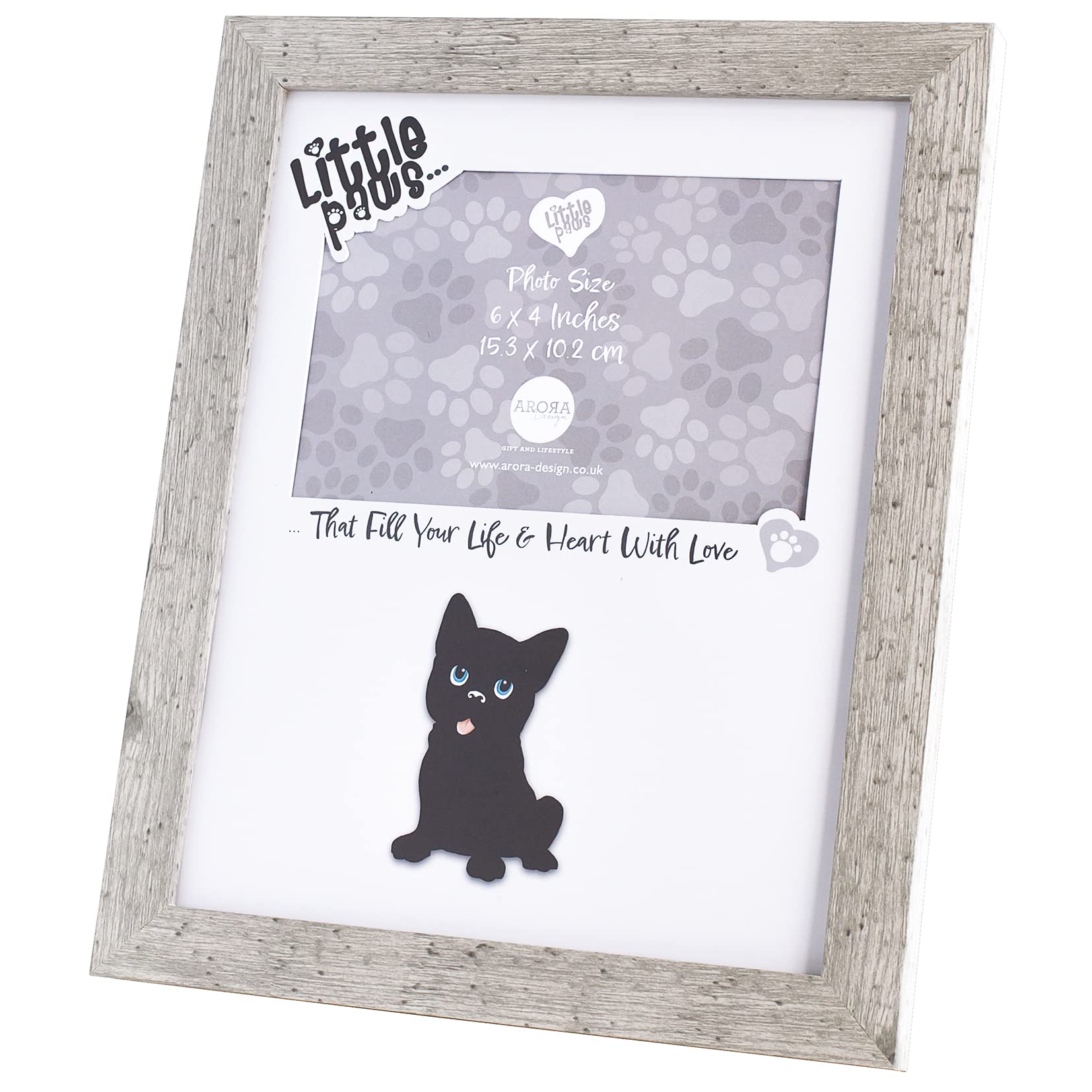 Little Paws 3632 French Bulldog Photo Frame