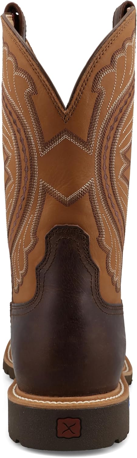 Twisted X Mens 11" Pull On Tech X Western Boot - Image 5