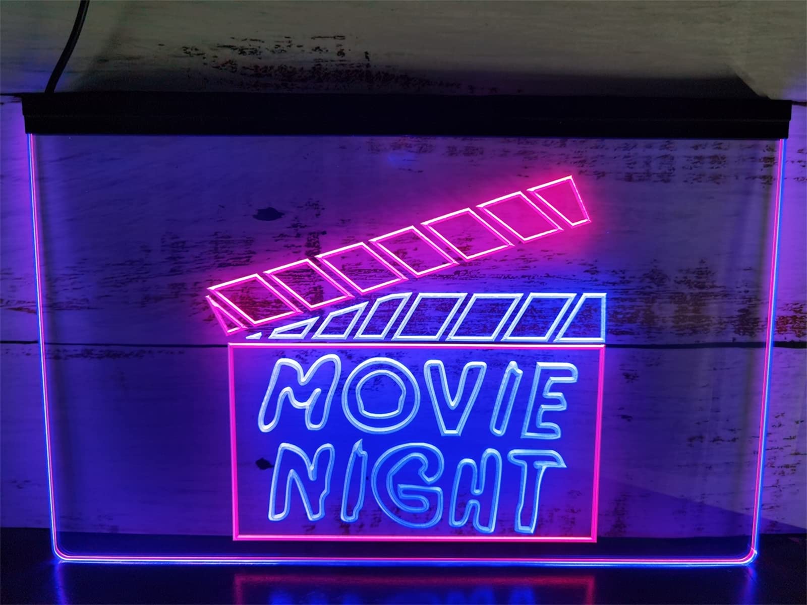REWIS Insegna al Neon a LED per la Notte del Film, luci al Neon incise 3D