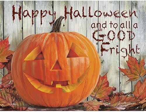 Miniatura 2 de ArtDirect Happy Halloween 18x15 Gallery Wrapped Canvas Museum Art by Wargo, Ed