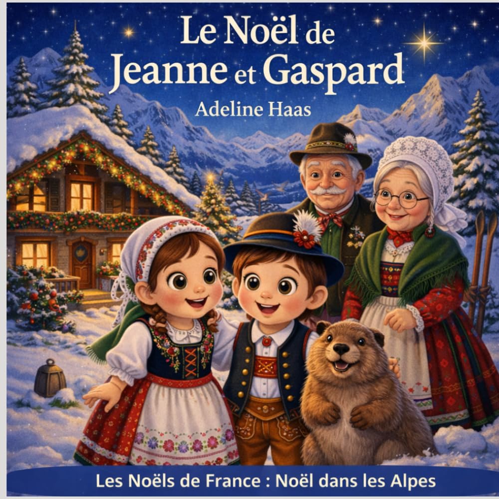 Le Noël de Jeanne et Gaspard: Noël dans les Alpes Françaises (Les Noëls de France)