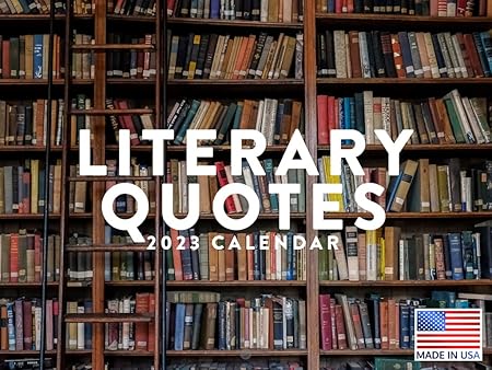 Amazon.com : Famous Literary Quotes Calendar 2023 Monthly Wall Hanging Amazon.com : Famous Literary Quotes Calendar 2023 Monthly Wall Hanging