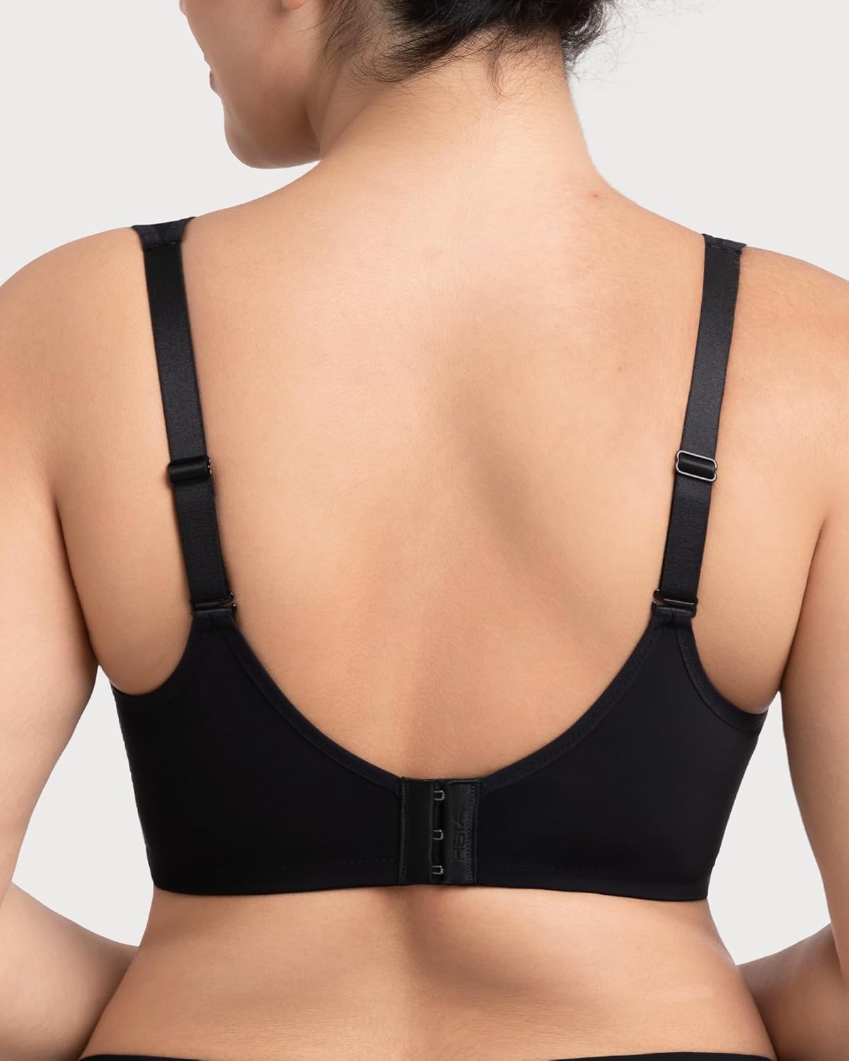 HSIA Bras for Women Minimizer Full Coverage Plus Size Tshirt Convertible Bra Unlined Underwire Seamless Cups with Mesh - Image 4