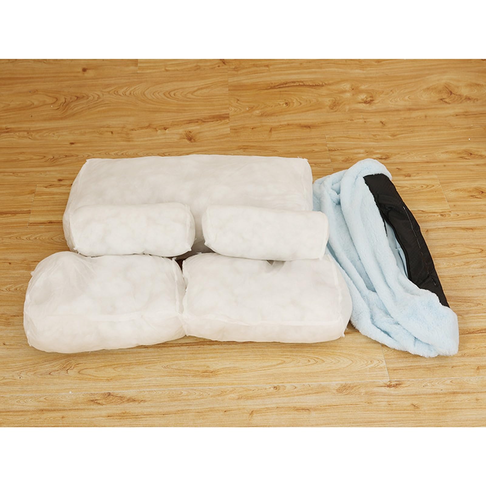 Sofá calmante para mascotas, nuevo sofá cama suave para gatos con parte inferior antideslizante, cama extraíble lavable para mascotas, sofá de felpa para gatos y perros pequeños, medianos (beige, M)