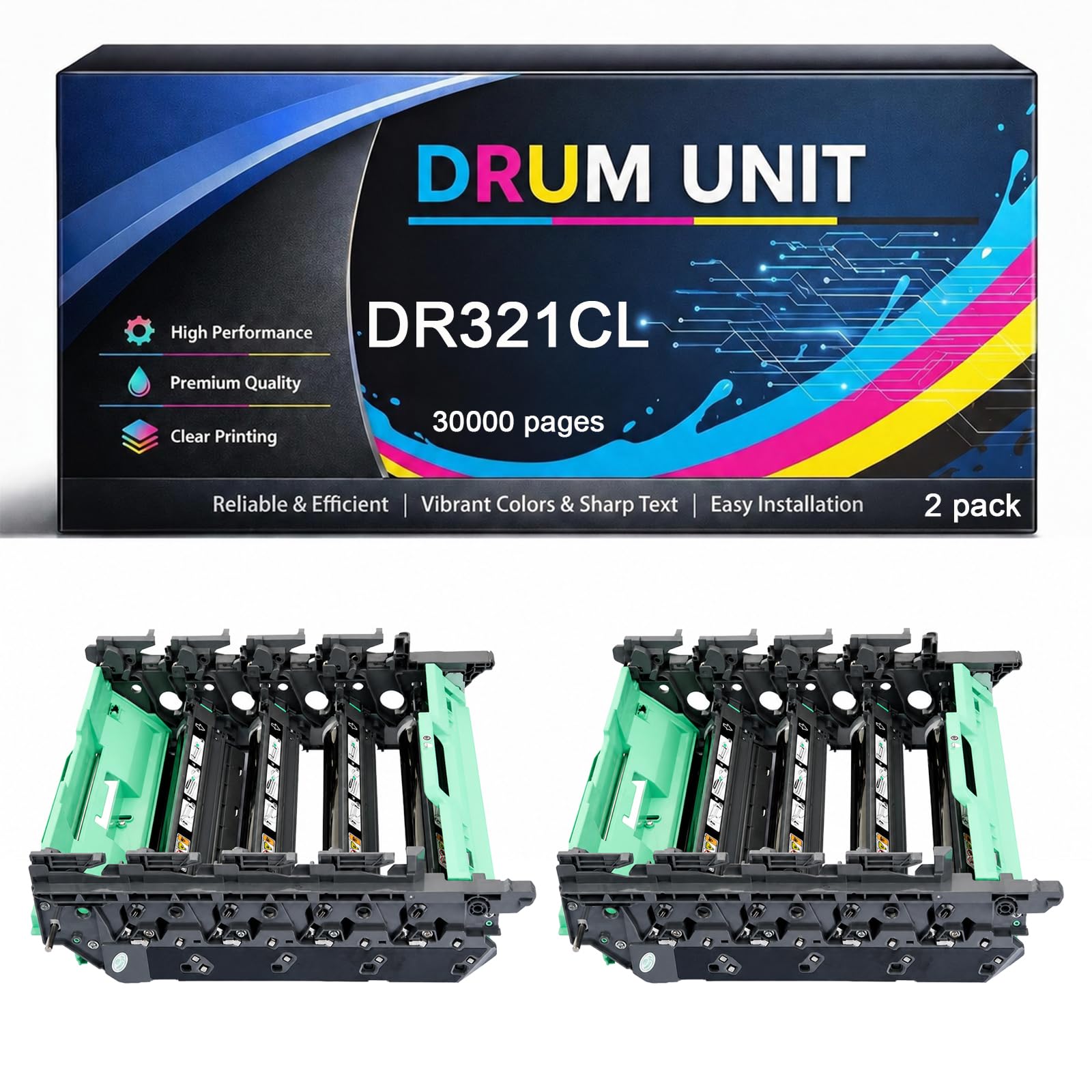Unità tamburo DR321CL compatibile per Brother DR 321CL 321 TN321