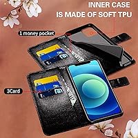 Vista 4 de Funda de piel sintética con función atril para Samsung Galaxy S20 S21 S22 S23 S24 Plus Ultra Note 9 10 20 Ultra, personaliza la imagen en la parte