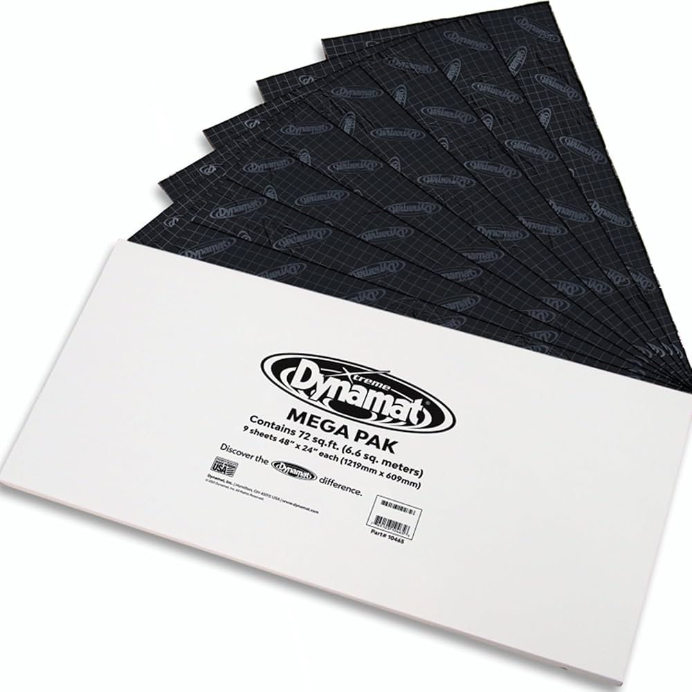 Amazon.com: Dynamat Xtreme Sound Deadening Car Insulation