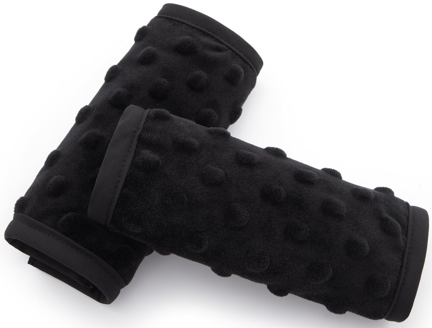 Pro Goleem Car Seat Strap Covers for Babies Soft Car Seat Strap Shoulder Pads for All Car Seats, Stroller, Pushcar, Black