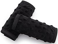 Vista 8 de Pro Goleem Fundas de correa de asiento de automóvil para bebés unisex, almohadillas suaves para correas de hombro para todos los asientos