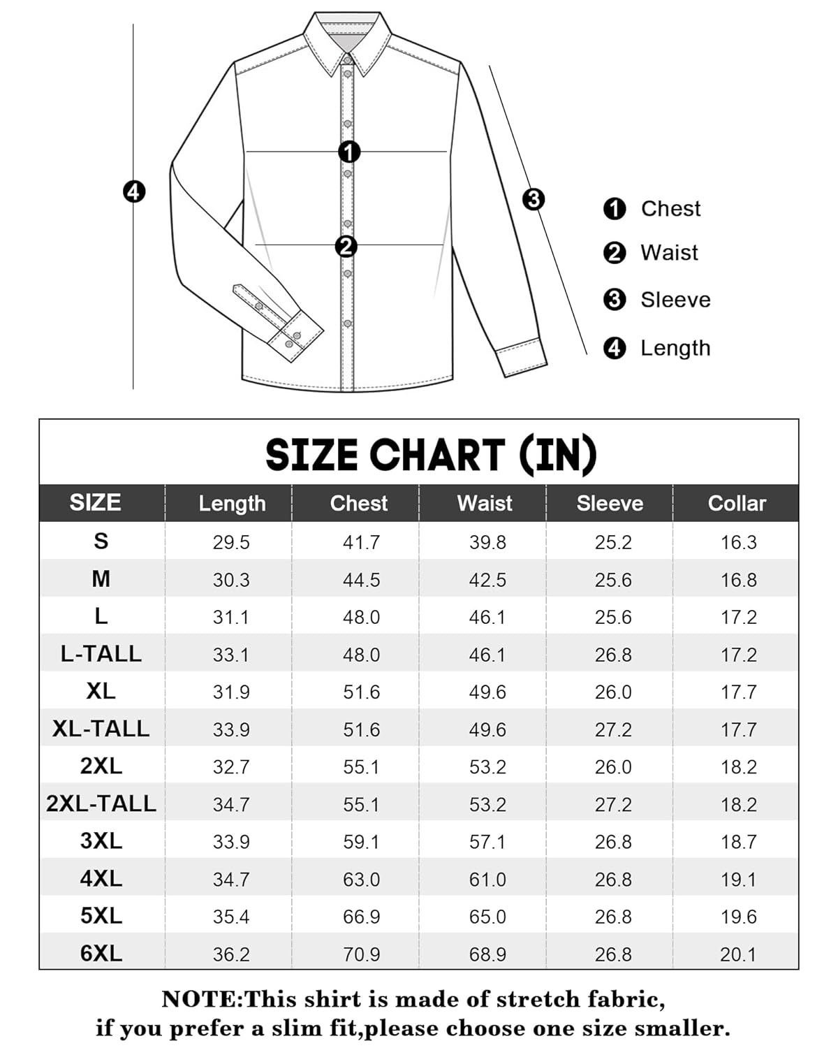 Alimens & Gentle Camisa social masculina, manga comprida, elástica, sem rugas, cor lisa, formal, casual, abotoada em promoção! Veja a oferta e mais achadinhos de Camisas 8 Hoje é o melhor dia para comprar Alimens & Gentle Camisa social masculina, manga comprida, elástica, sem rugas, cor lisa, formal, casual, abotoada com aquele preço maroto! Promoção! Aproveite a oferta! 8