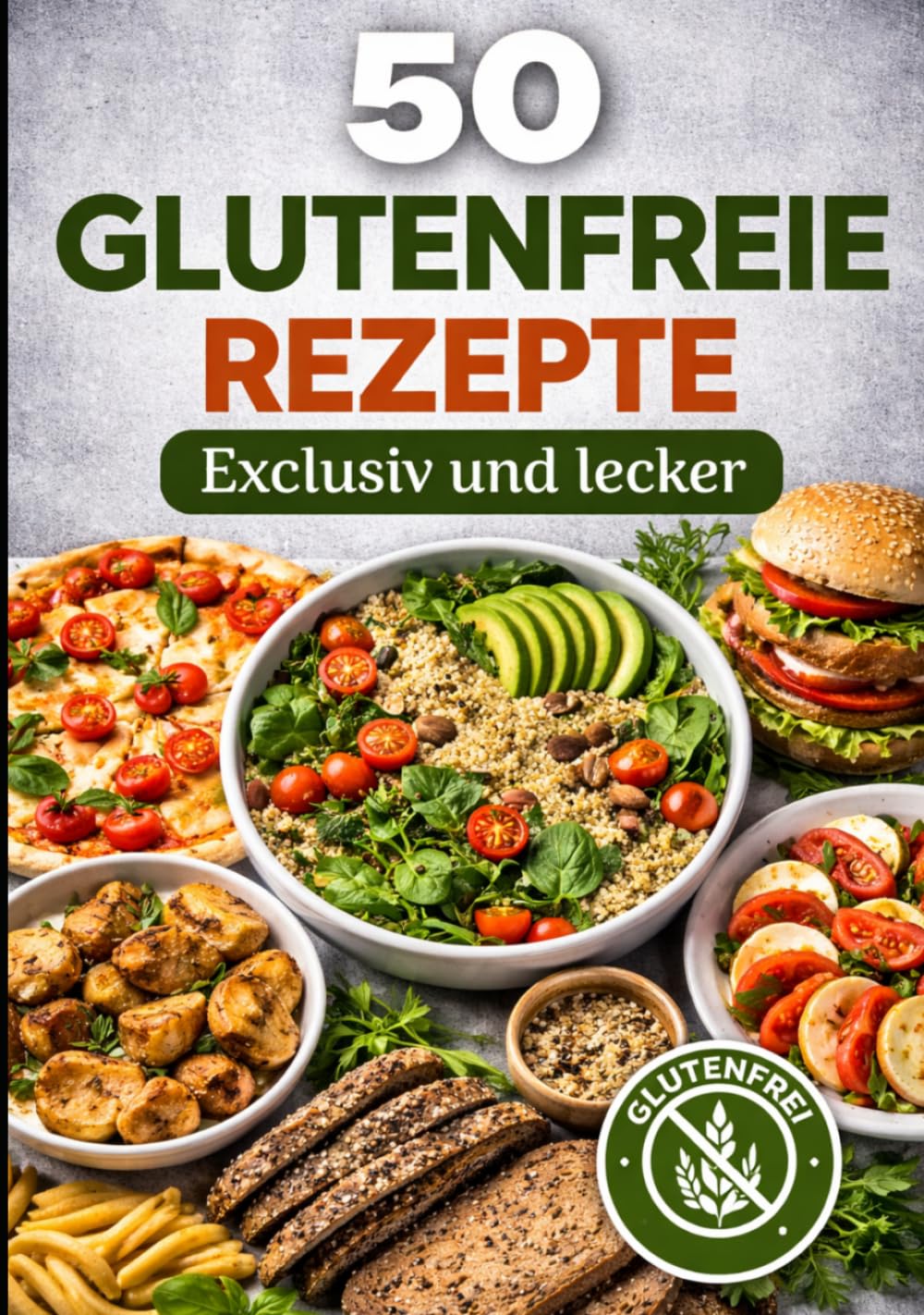 50 "GLUTENFREIE" Rezepte: Lecker und Gesund