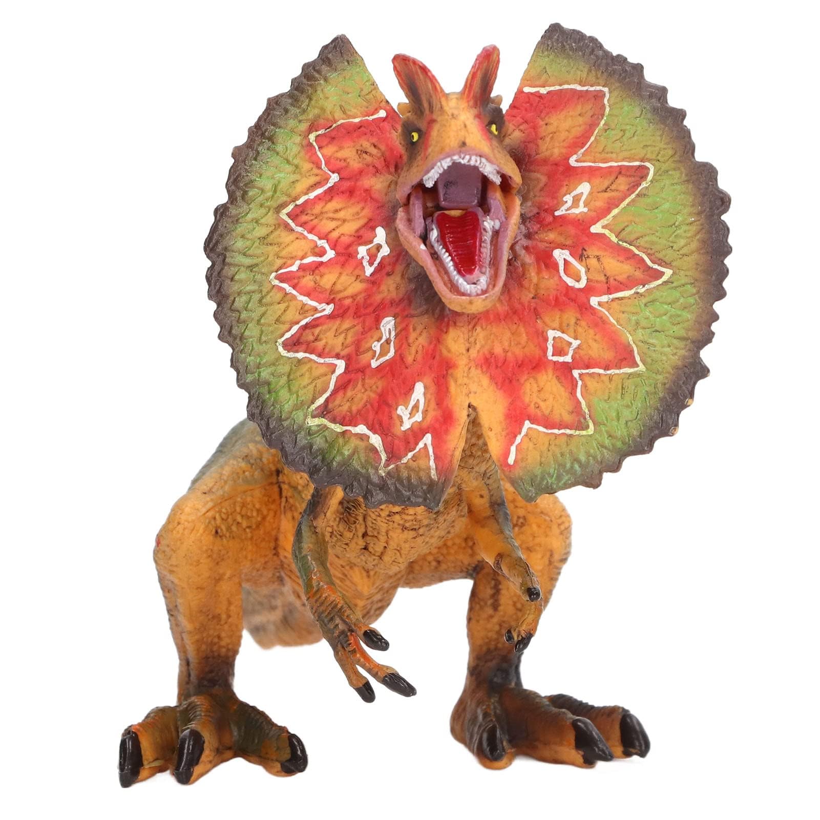 Modelo de Dilofosaurio, Figura de Dinosaurio para Niños, Colección de Juguetes, Regalo de Cumpleaños para Mayores de 3 Años
