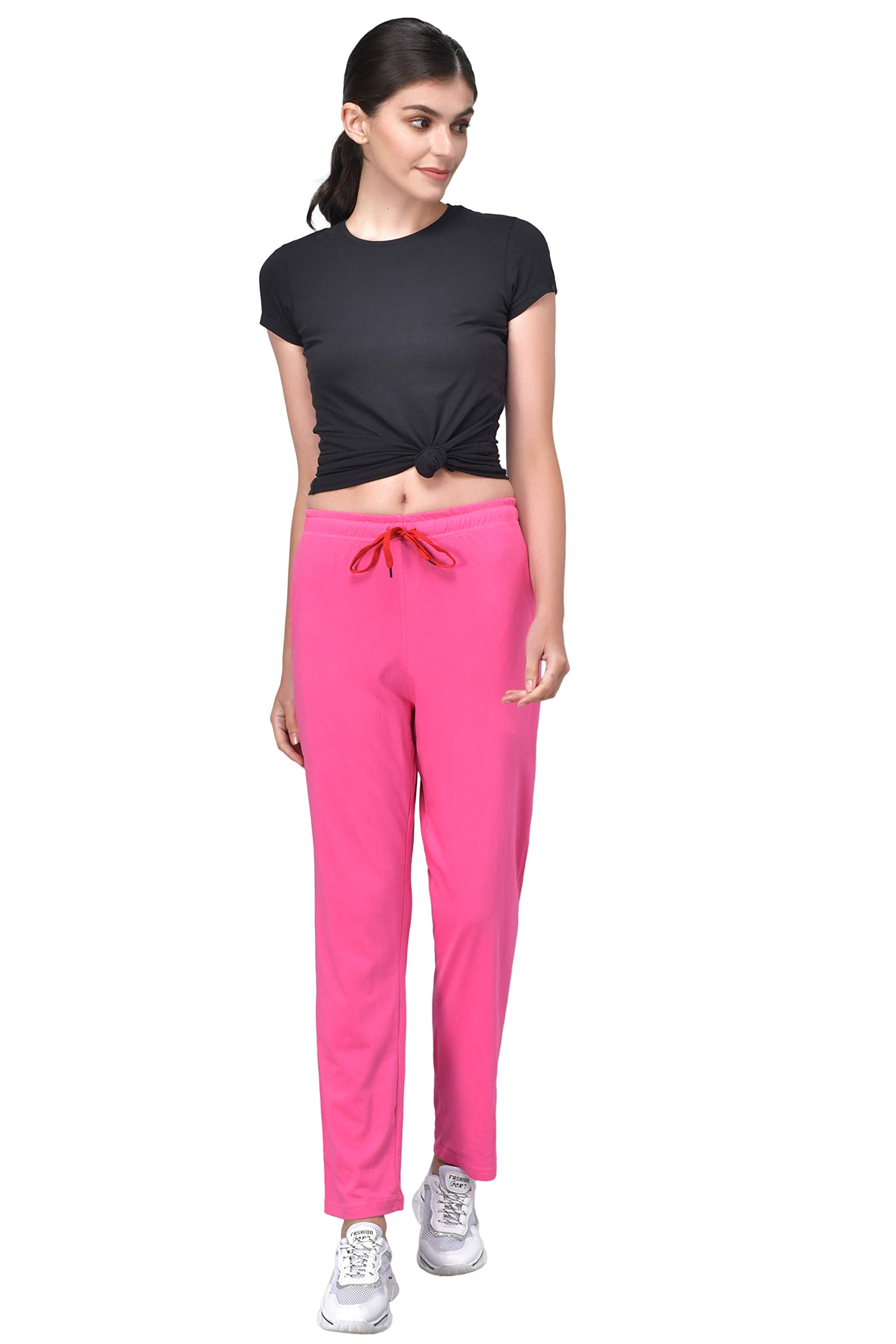 Cotton Solid Track Pant/Pocket Payjama/Lounge Wear �100% Export Quality Soft Cotton Night Wear/Pocket Pyjama for Women-image-21
