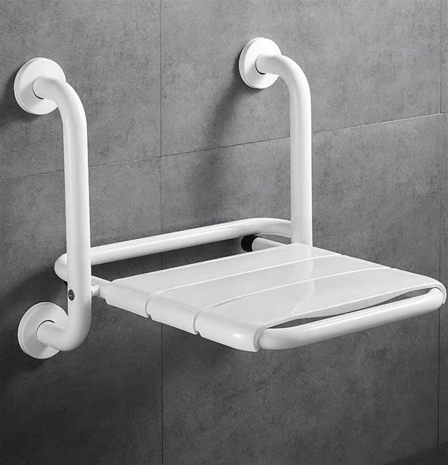 Sedile per Doccia Pieghevole Montato a Parete, Sgabello per Sedile per Doccia per Anziani Panca da Bagno a Parete Sgabello per Vasca Sedia da Bagno Pieghevole Sedia da Doccia Pieghevole a pa