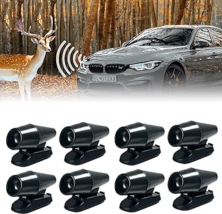 8 Pieces Deer Whistle,Deer Warning Whistles Device for Car,Save Deer Whistles Repellent Devices,Deer Whistles for Vehicles,Car Deer Warning Devices Animal Alert for Cars Trucks Motorcycles
